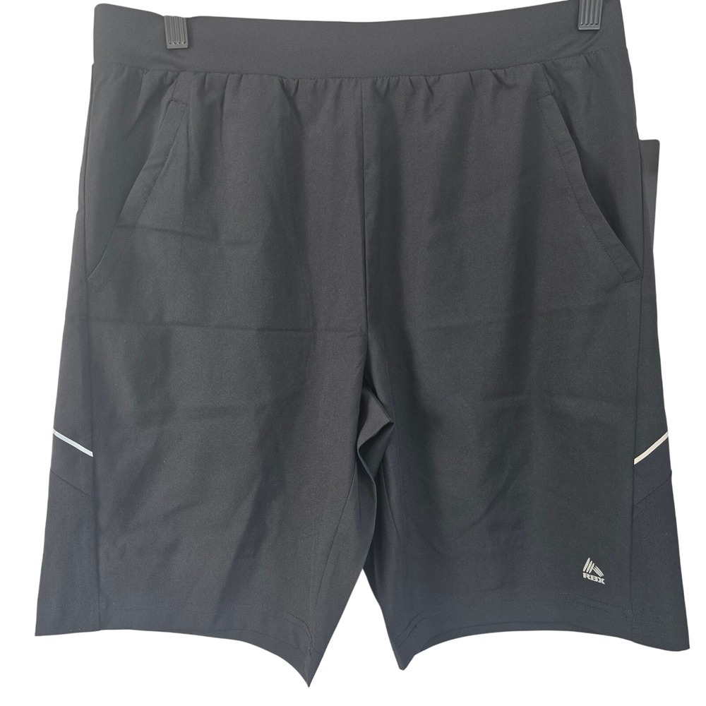 🆕️ NWT - RBX Mens Training Shorts Black‎ 7in Inseam CRM5205A Size S NEW